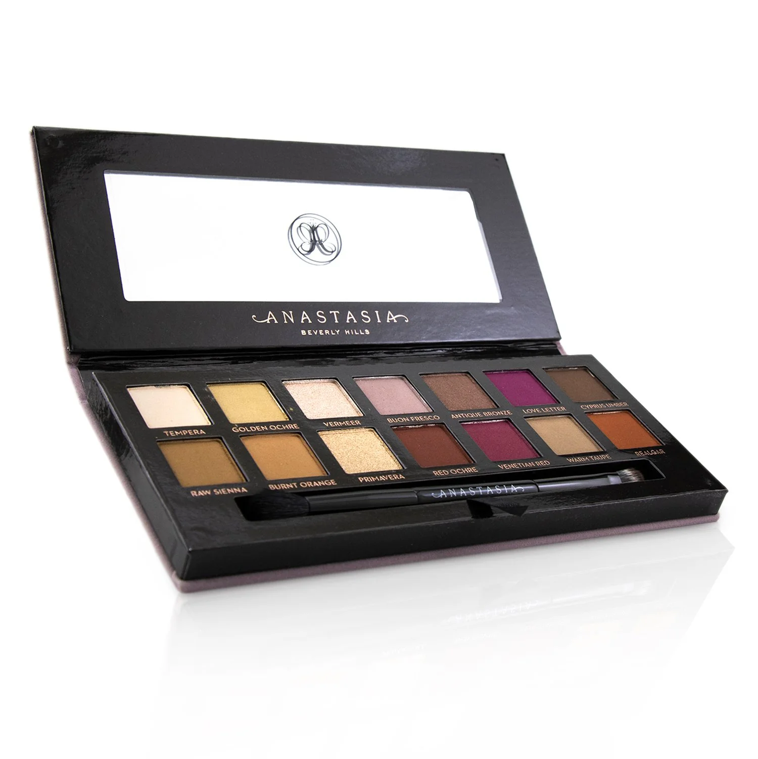 Anastasia Beverly Hills Modern Renaissance Eye Shadow Palette (14x Eyeshadow, 1x Duo Shadow Brush) (Box Slightly Damaged) - Olabens