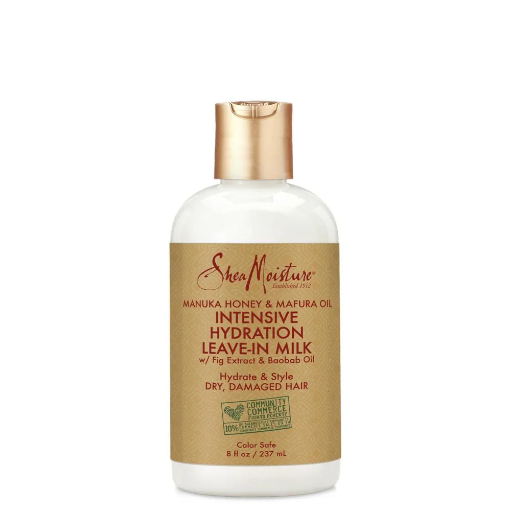 Shea Moisture Manuka Honey & Mafura Oil Intensive Hydration Leave in Milk 237ml - Olabens