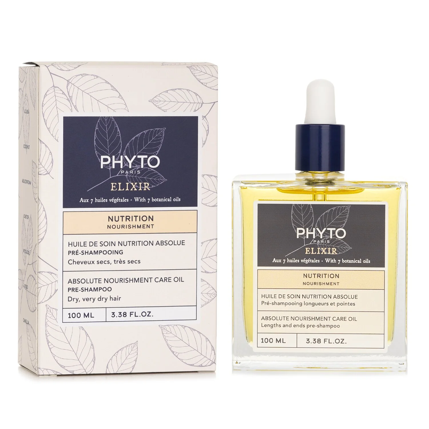 Phyto Nutrition Absolute Nourishment Care Oil  100ml - Olabens