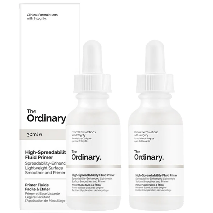 The Ordinary High-Spreadability Fluid Primer [Double Pack] 2x 30ml - Olabens