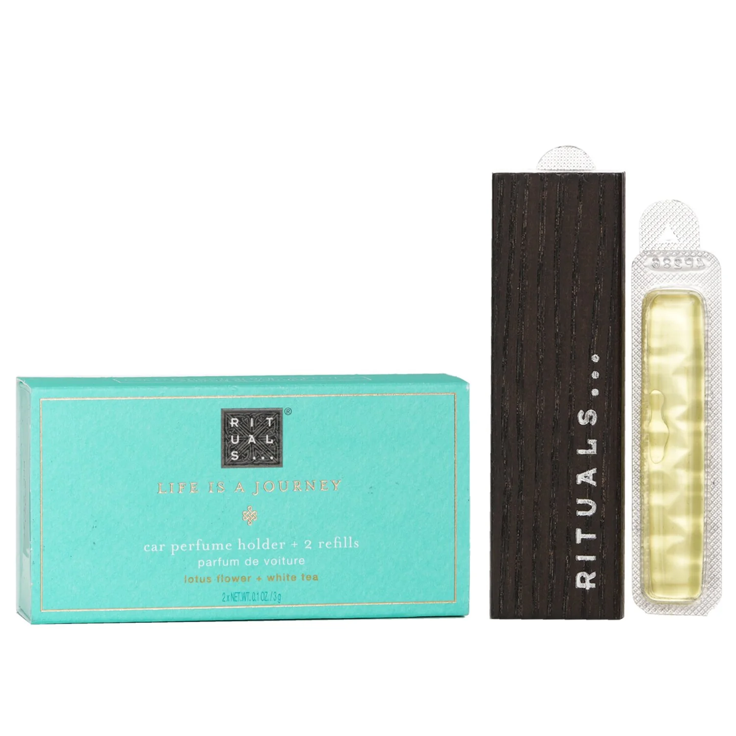 Rituals The Ritual of Karma Life Is A Journey Car Perfume Holder+ 2 Refills  3gx2 - Olabens