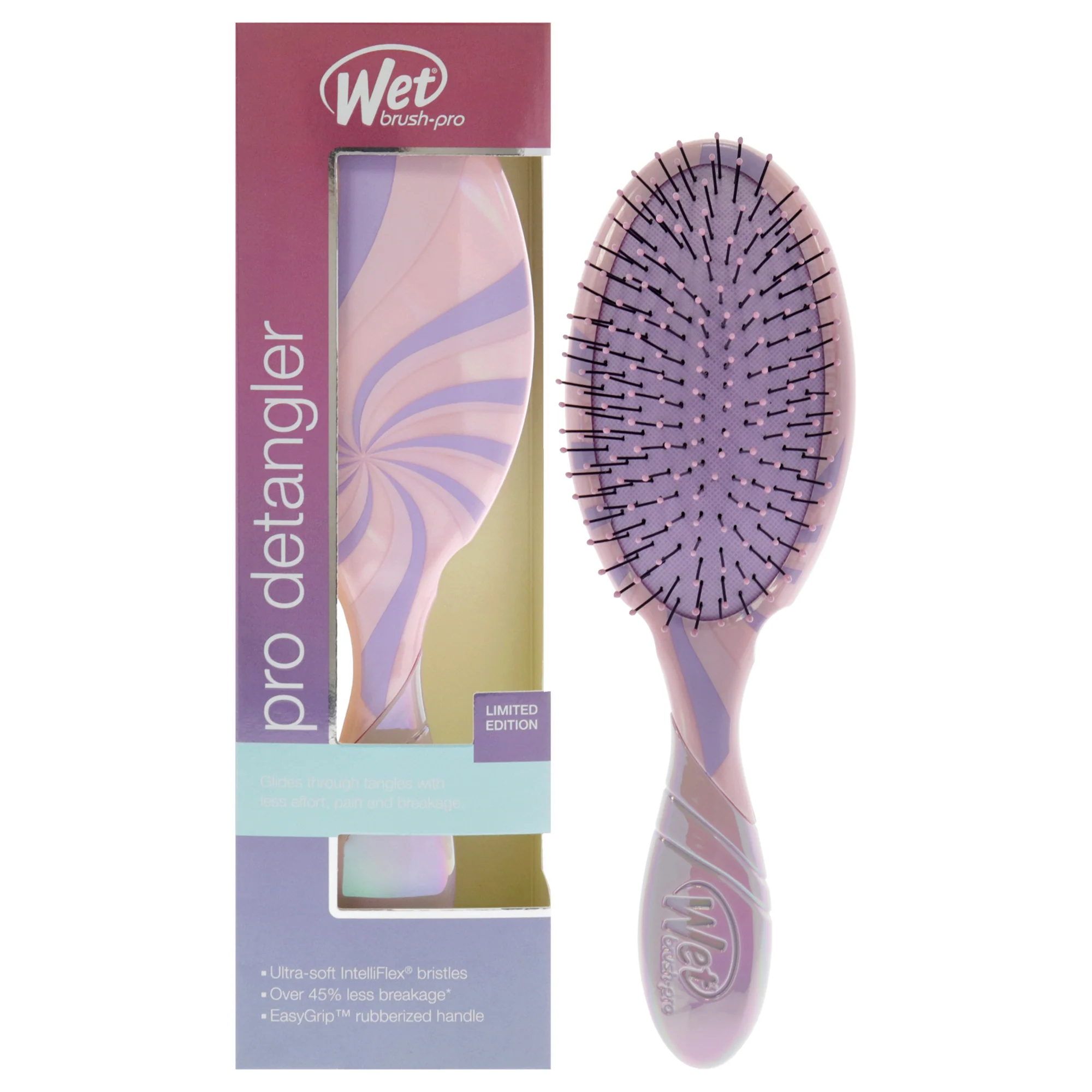 Pro Detangler Vintage Sweet Brush Limited Edition - Pink by Wet Brush for Unisex - 1 Pc Hair Brush - Olabens