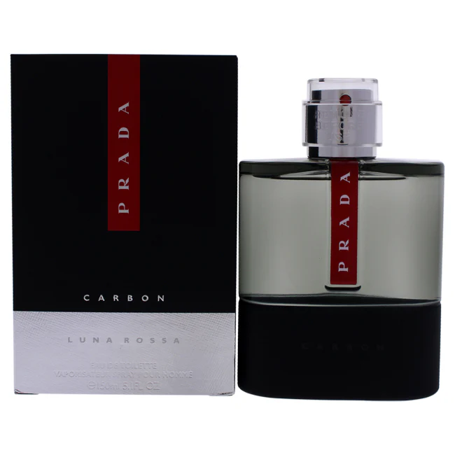 Prada Luna Rossa Carbon by Prada for Men - 5.1 oz EDT Spray - Olabens