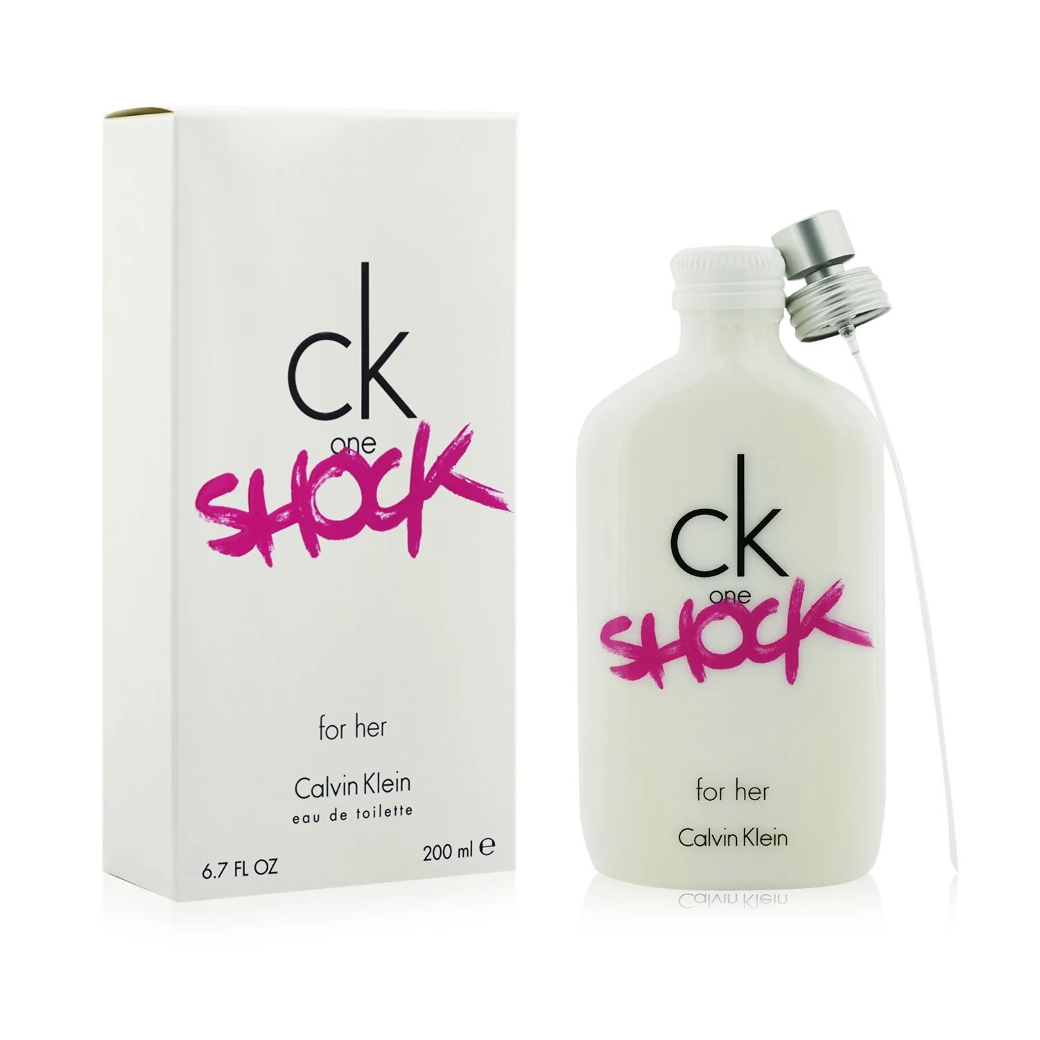 Calvin Klein CK One Shock For Her Eau De Toilette Spray  200ml/6.7oz - Olabens