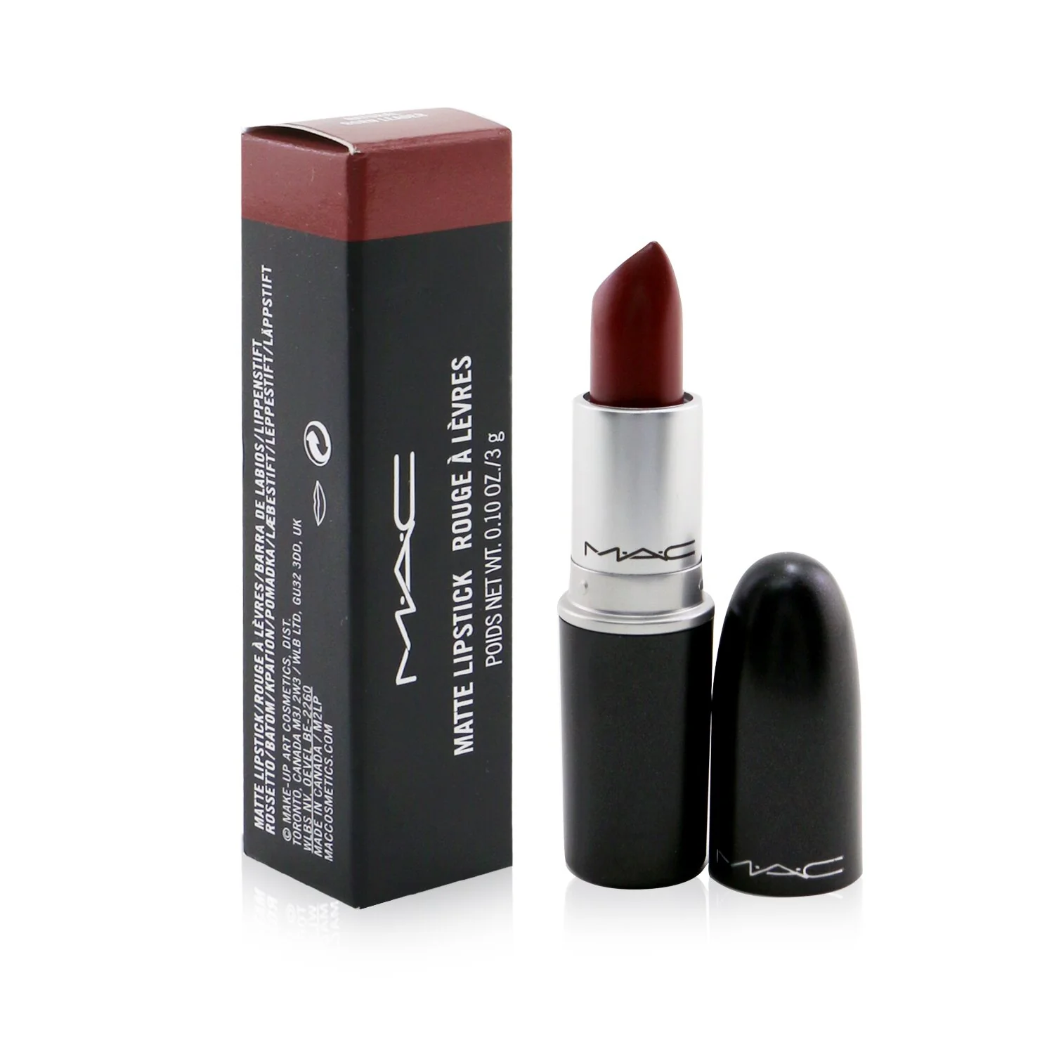 MAC Lipstick - Natural Born Leader (Matte)  3g/0.1oz - Olabens