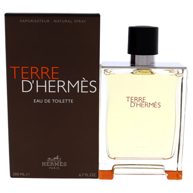 Terre DHermes by Hermes for Men - 6.7 oz EDT Spray - Olabens