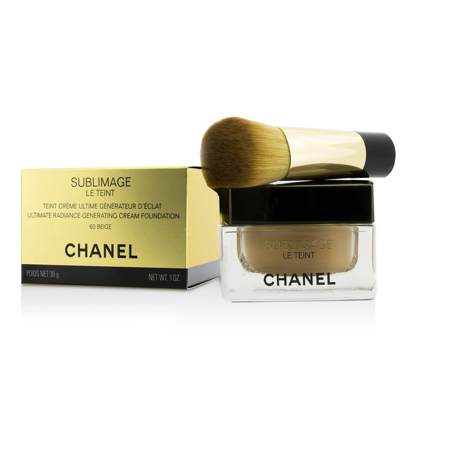 Chanel Sublimage Le Teint Ultimate Radiance Generating Cream Foundation - # 40 Beige  30g/1oz - Olabens