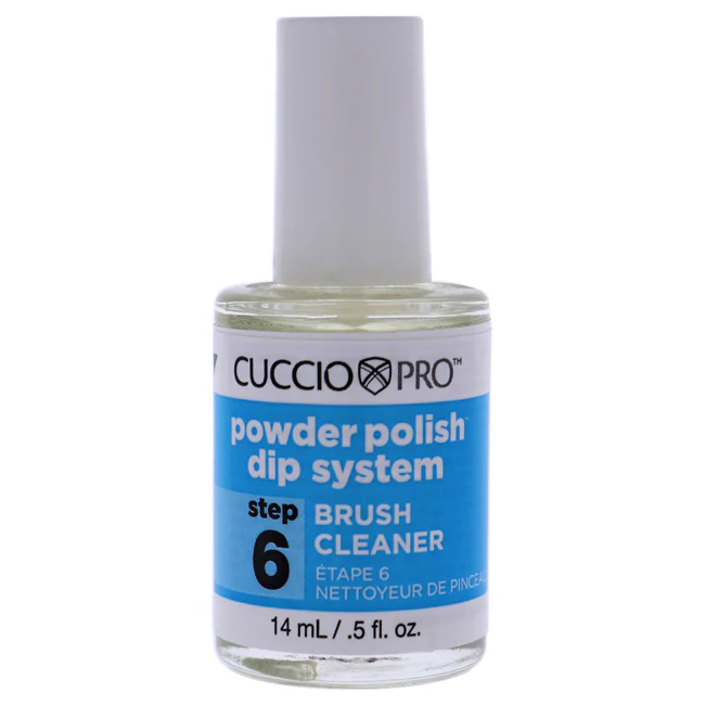 Cuccio Pro Powder Polish Dip System Brush Cleaner - Step 6 by Cuccio for Women - 0.5 oz Nail Polish - Olabens