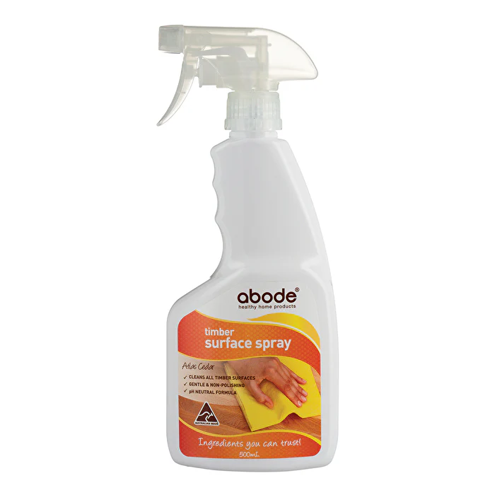 Abode Cleaning Products Abode Timber Surface Spray Atlas Cedar Spray 500ml - Olabens
