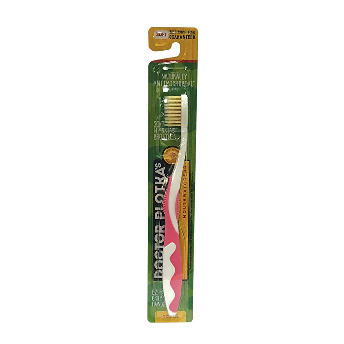 Dr Plotka's Doctor Plotka's Mouthwatchers Toothbrush Kids Soft Pink - Olabens