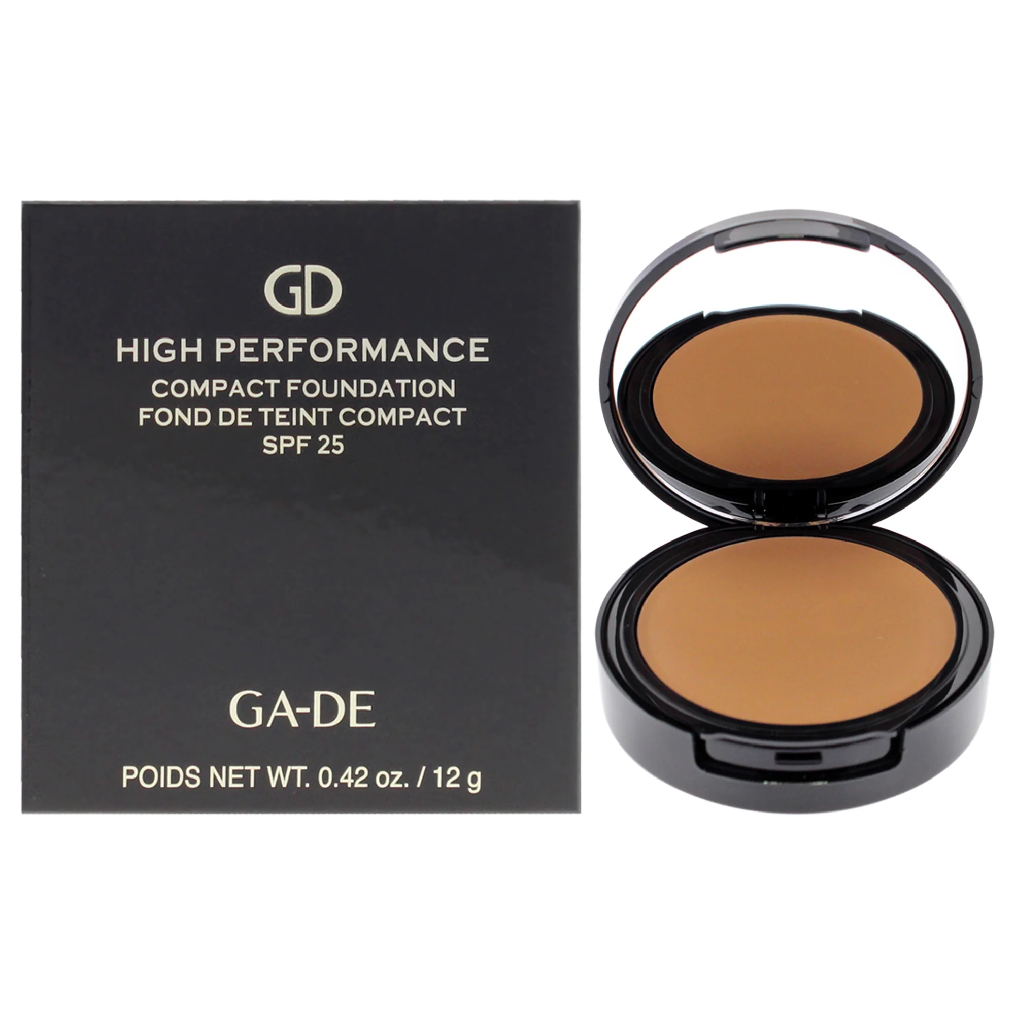 High Performance Compact Foundation SPF 25 - 04 Almond by GA-DE for Women - 0.42 oz Foundation - Olabens
