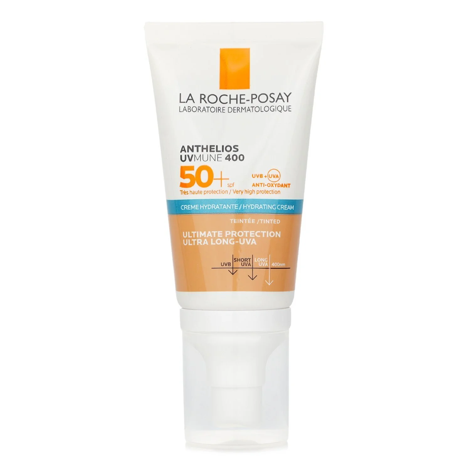 La Roche Posay Anthelios UV Mune 400 Hydrating Cream SPF 50 (Unboxed)  50ml/1.7oz - Olabens