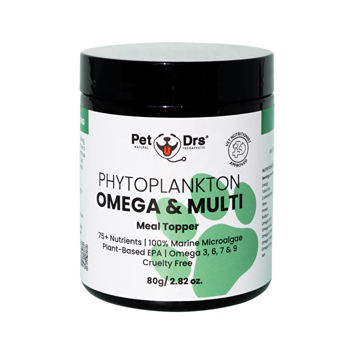 Pet Drs Phytoplankton Omega & Multi Meal Topper 80g - Olabens