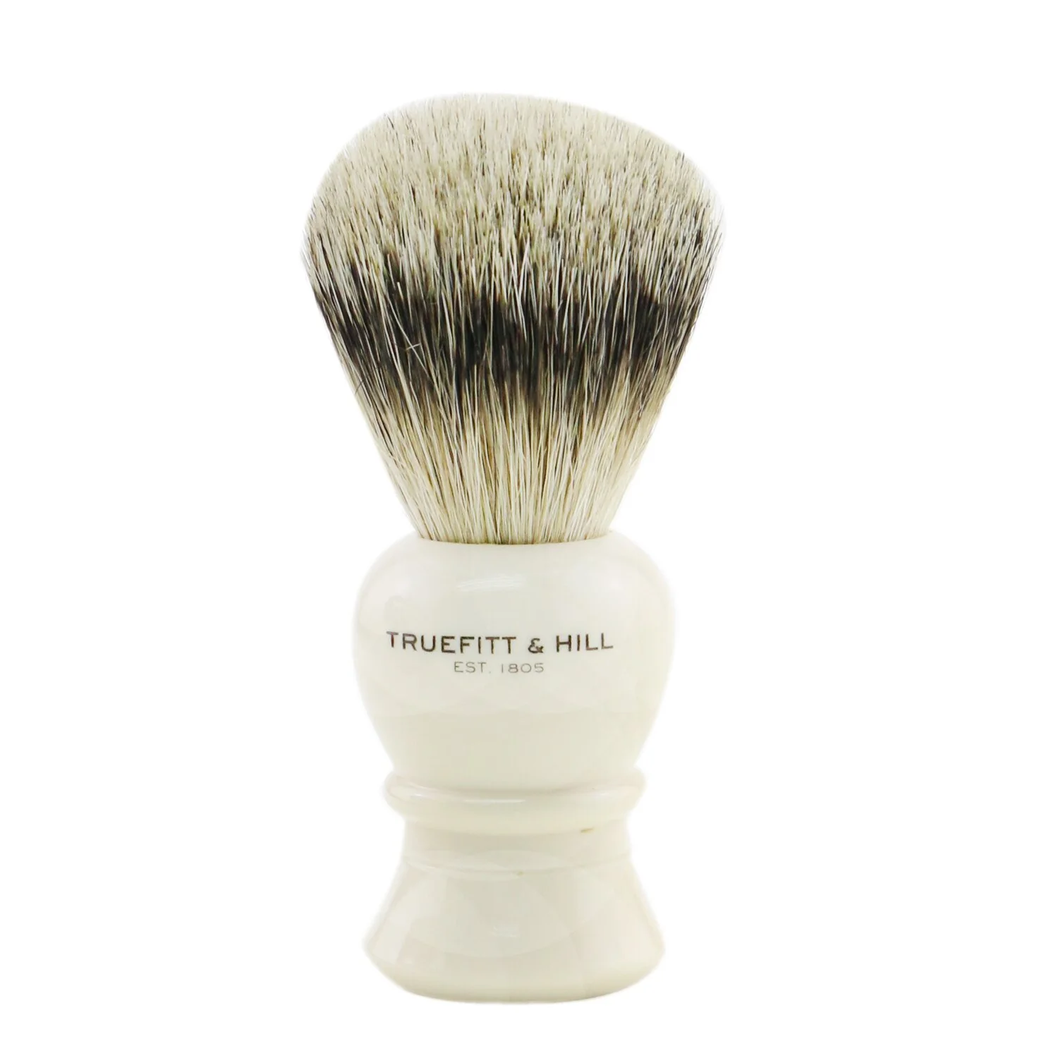 Truefitt & Hill Regency Super Badger Hair Shave Brush - # Ivory - Olabens