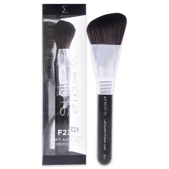 Soft Angled Contour Brush - F23 by SIGMA for Women - 1 Pc Brush - Olabens
