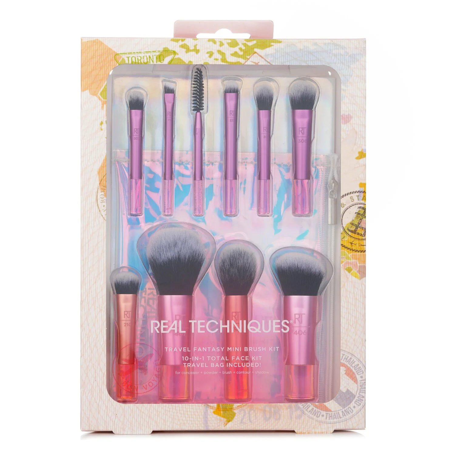 Real Techniques Travel Fantasy Mini Brush Set  set - Olabens