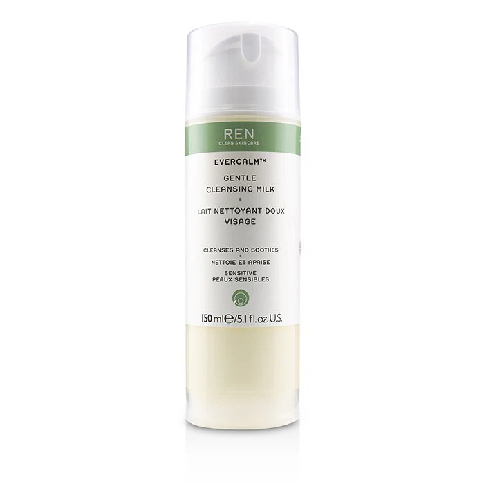 Ren Evercalm Gentle Cleansing Milk (For Sensitive Skin) 150ml/5.1oz - Olabens