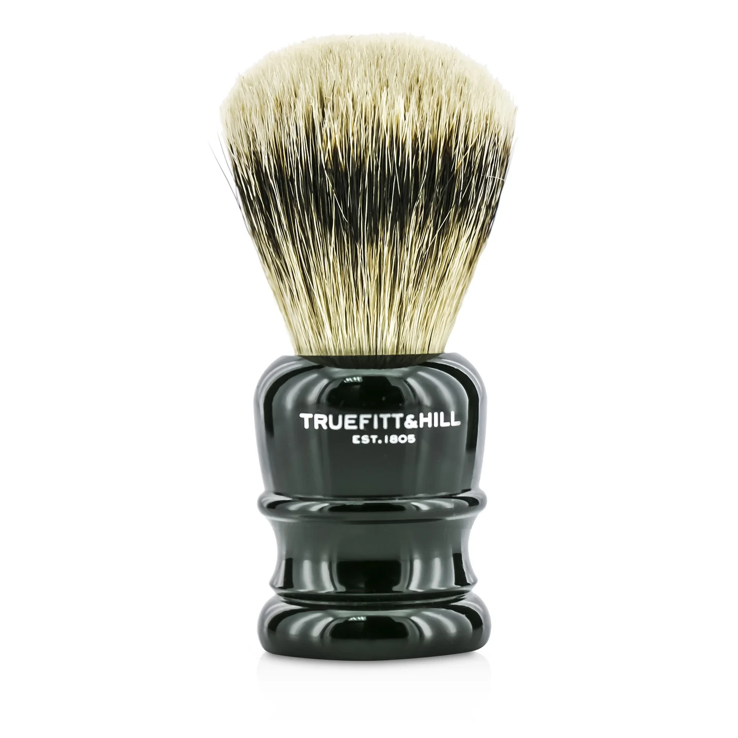 Truefitt & Hill Wellington Super Badger Shave Brush - # Faux Ebony  1pc - Olabens