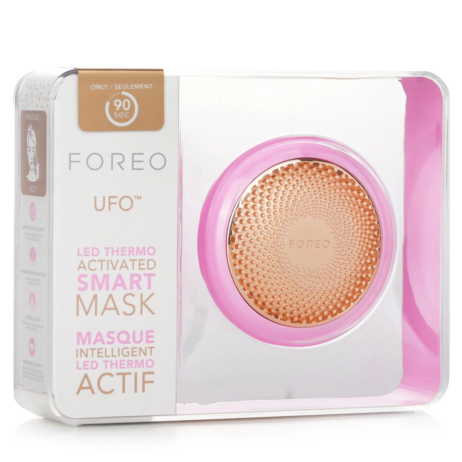 FOREO UFO Smart Mask Treatment Device - # Pearl Pink  1pcs - Olabens