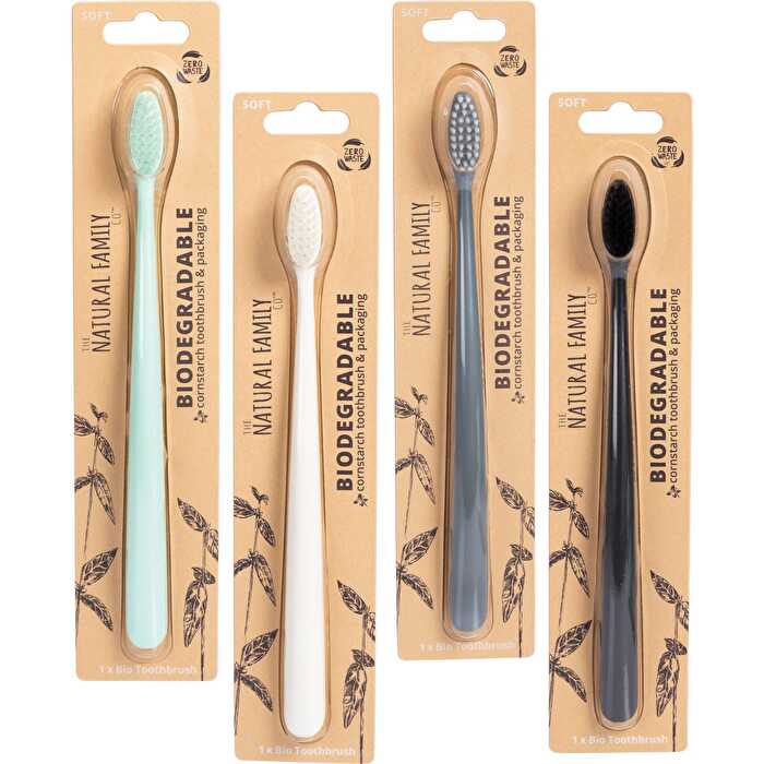 Nfco. Bio Toothbrush Soft Single Assortment x8 - Olabens