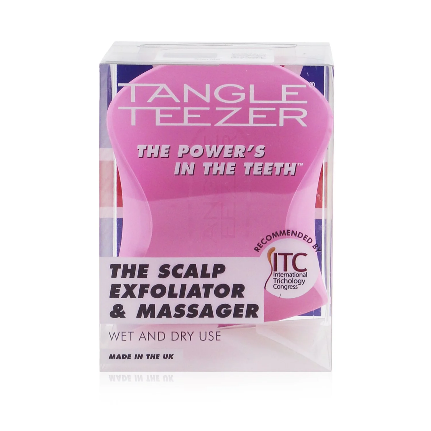 Tangle Teezer The Scalp Exfoliator & Massager Brush - # Pretty Pink  1pc - Olabens