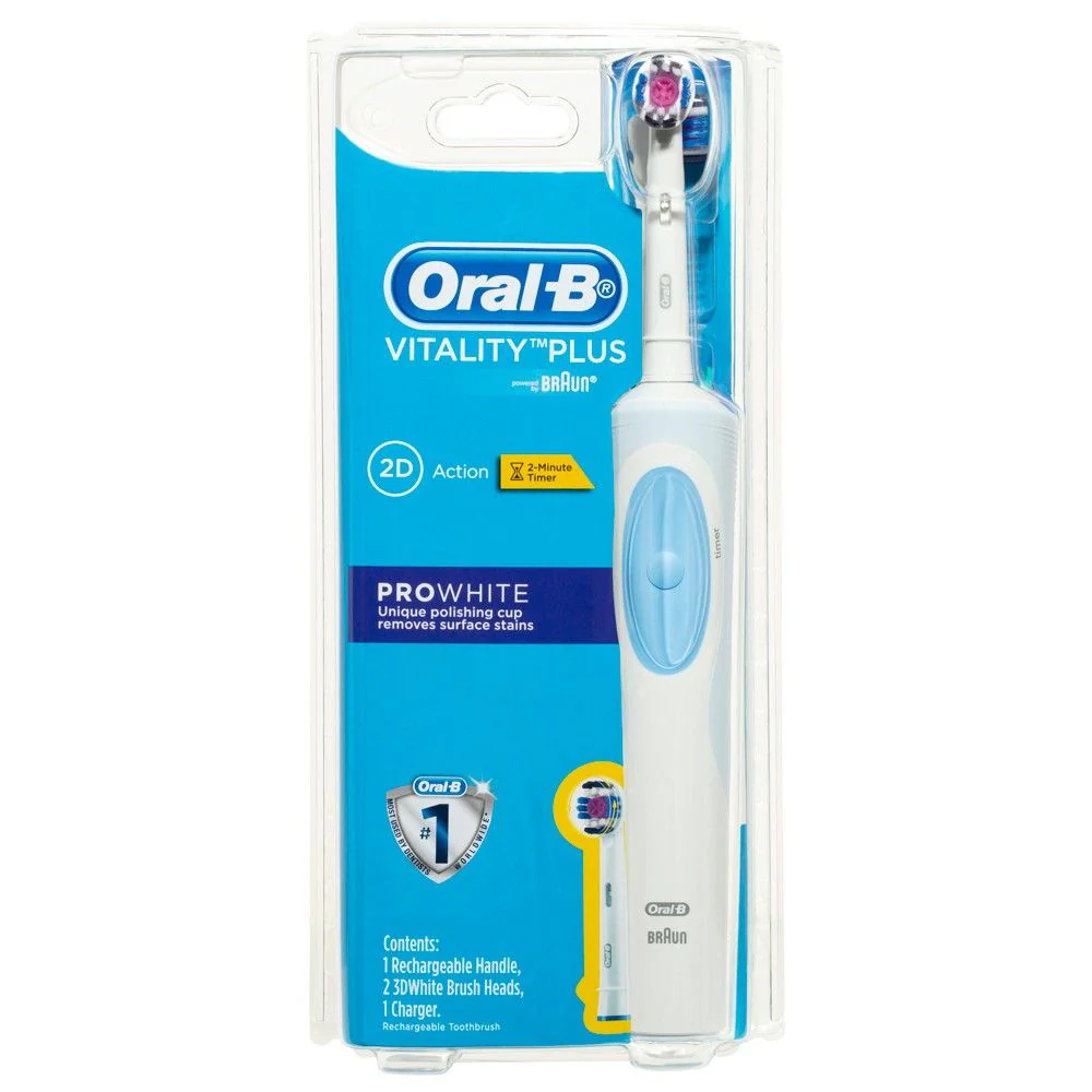 Oral B Power Brush + Refill Vitality Prowhite - Olabens