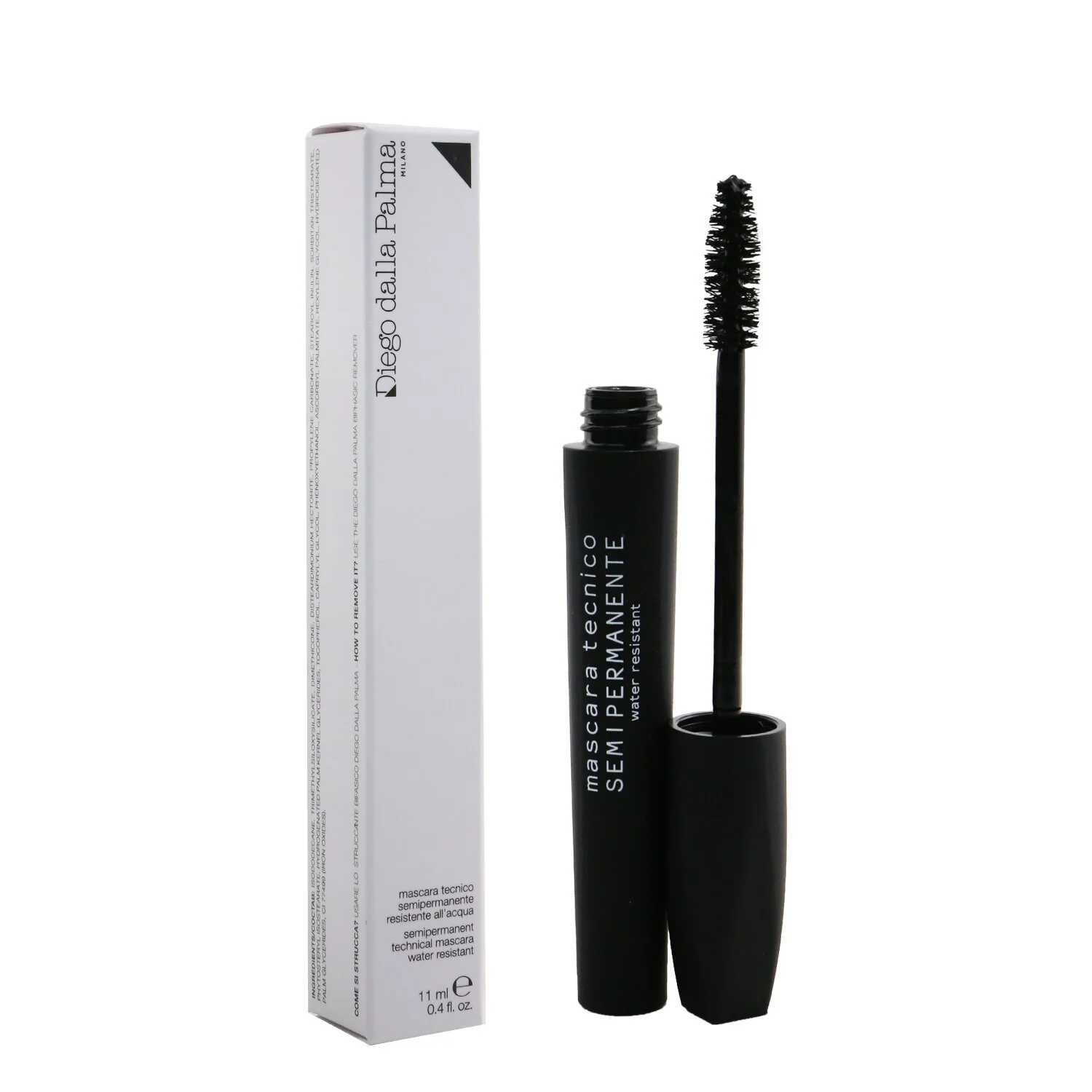 Diego Dalla Palma Milano Semipermanent Technical Mascara - # 71 (Intense Black)  11ml/0.4oz - Olabens
