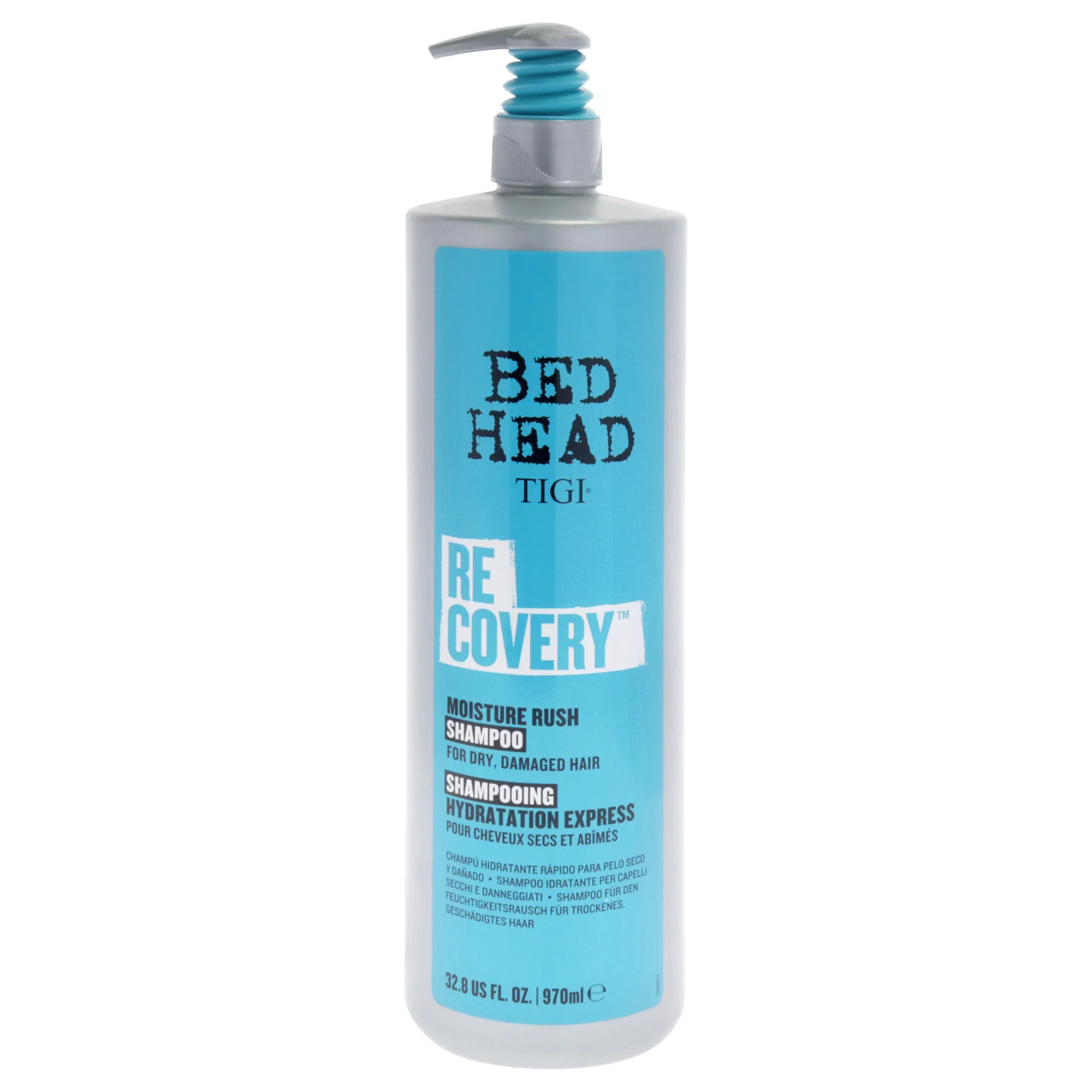 Tigi Bed Head Remix Recovery Moisture Rush Shampoo by TIGI for Unisex - 32.8 oz Shampoo - Olabens