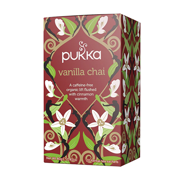 Pukka Organic Vanilla Chai x 20 Tea Bags - Olabens