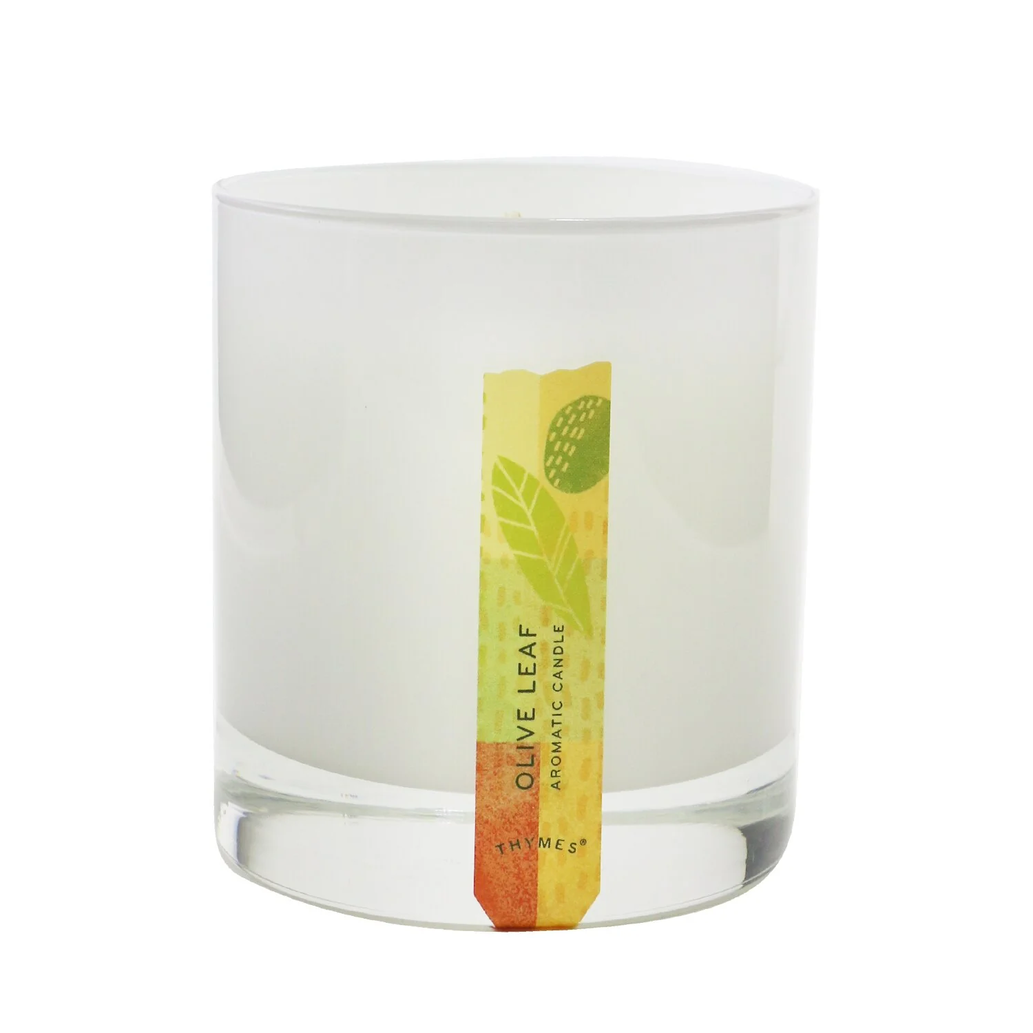Thymes Aromatic Candle - Olive Leaf  212g/7.5oz - Olabens