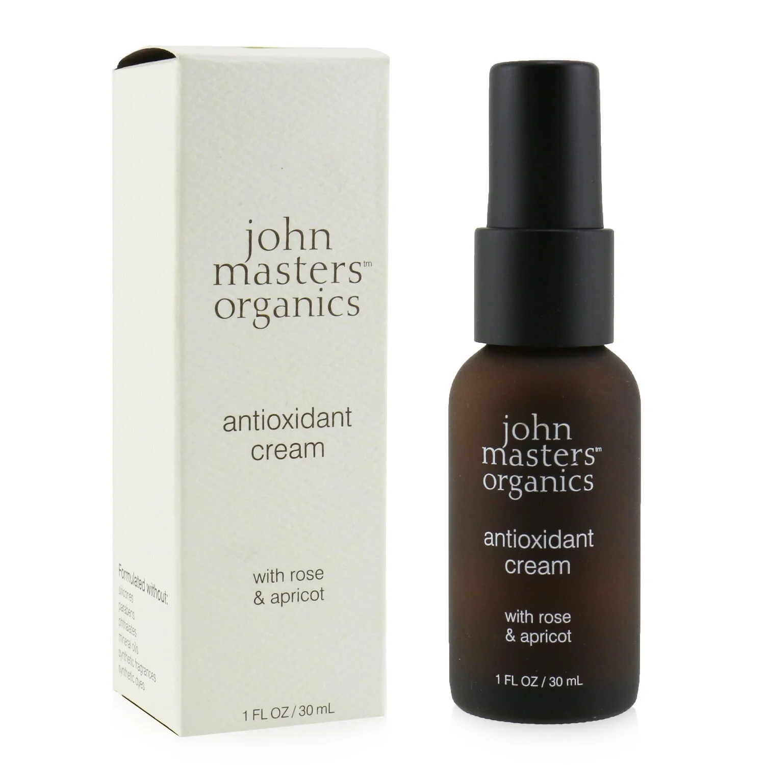 John Masters Organics Antioxidant Cream With Rose & Apricot (Unboxed)  30ml/1oz - Olabens