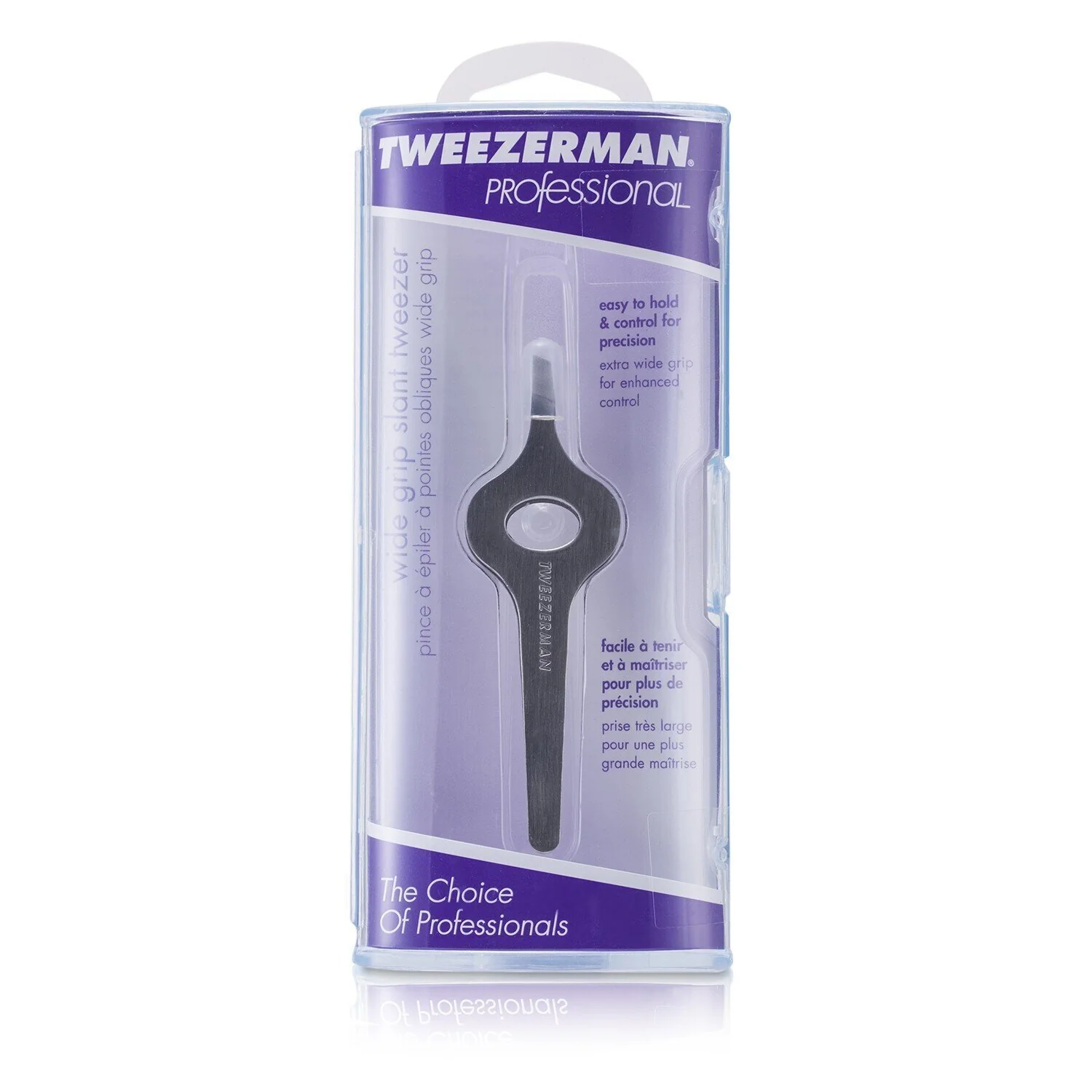 Tweezerman Professional Wide Grip Slant Tweezer - Olabens
