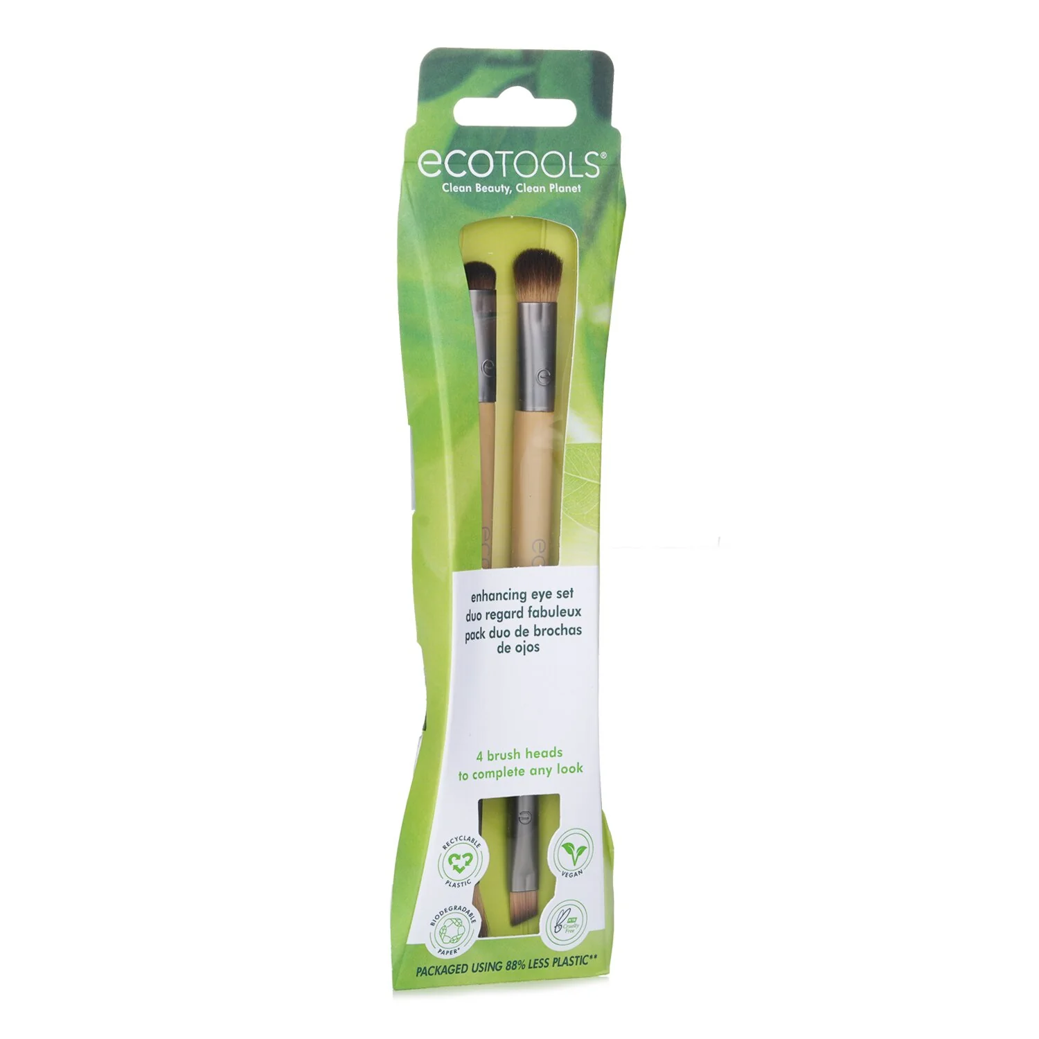 EcoTools Eye Enhancing Duo Brush Set  set - Olabens