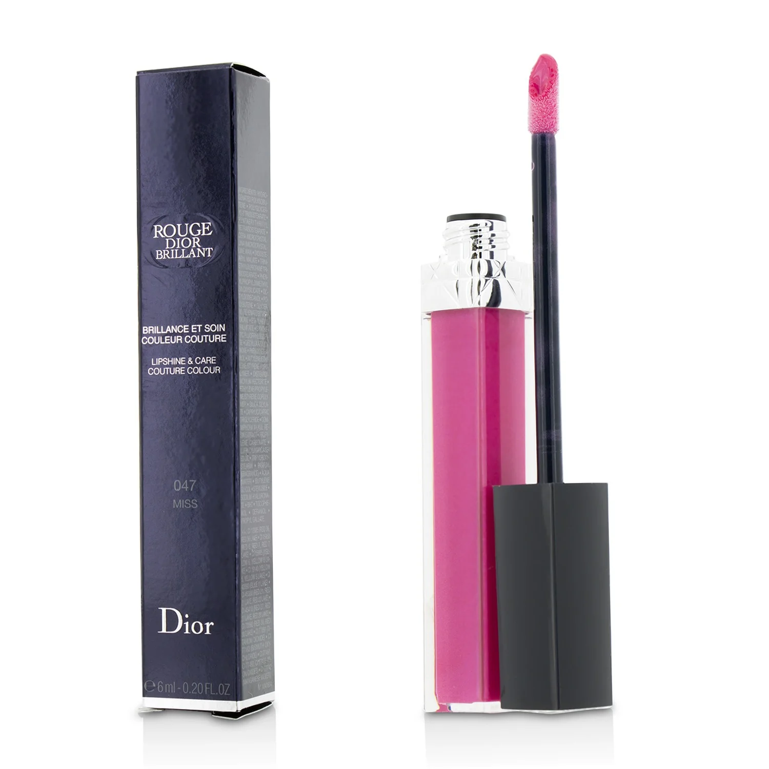 Christian Dior Rouge Dior Brillant Lipgloss - # 047 Miss  6ml/0.2oz - Olabens