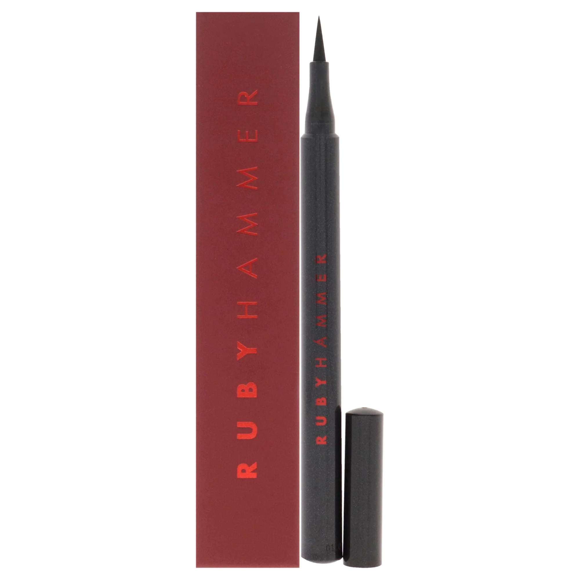 Precision Liquid Eyeliner - Pitch Black by Ruby Hammer for Women - 0.04 oz Eyeliner - Olabens