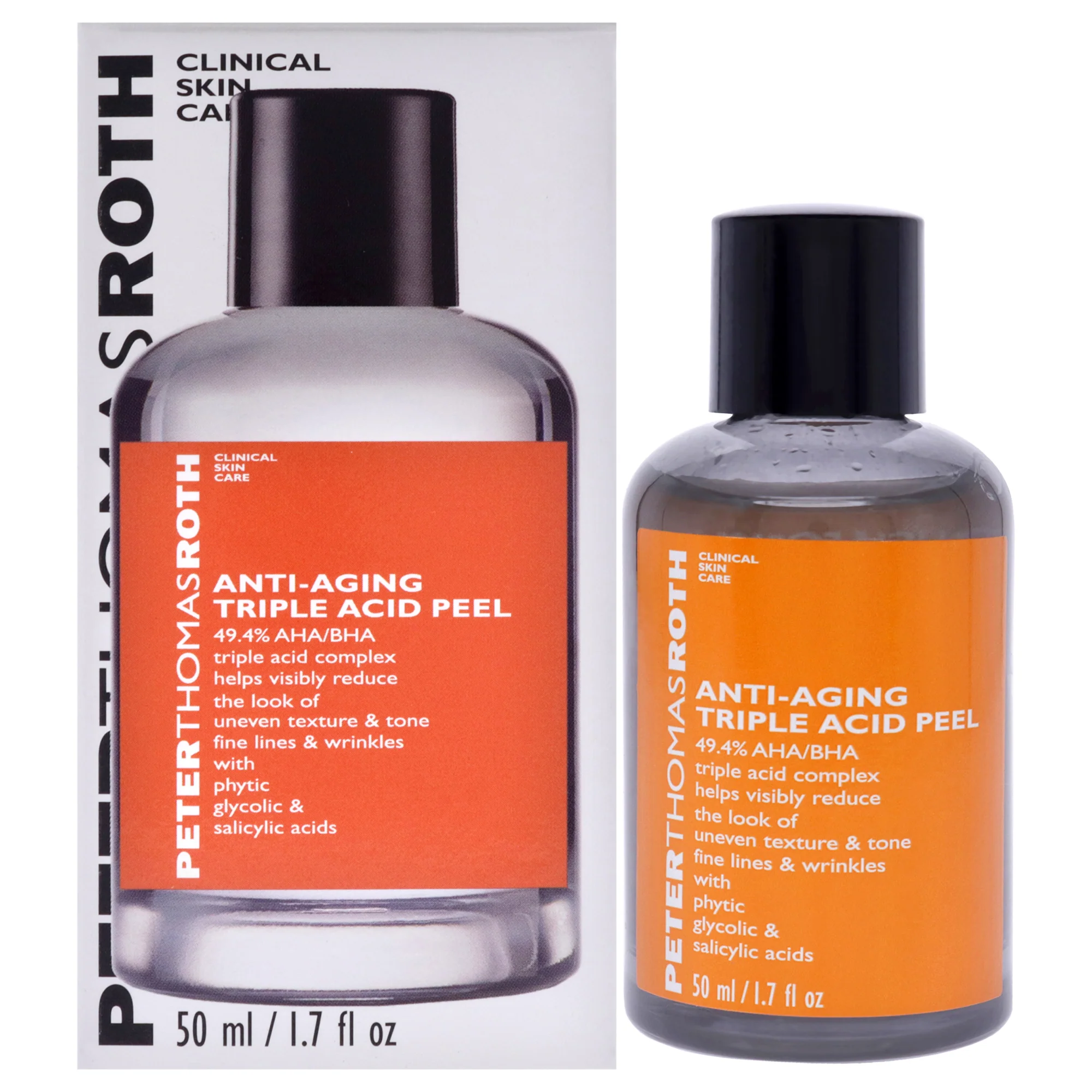 Anti Aging Triple Acid Peel by Peter Thomas Roth for Women - 1.7 oz Treatment - Olabens