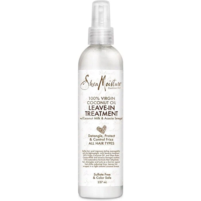 Shea Moisture Virgin Coconut Oil Daily Hydration Leave-in Treatment 237g - Olabens