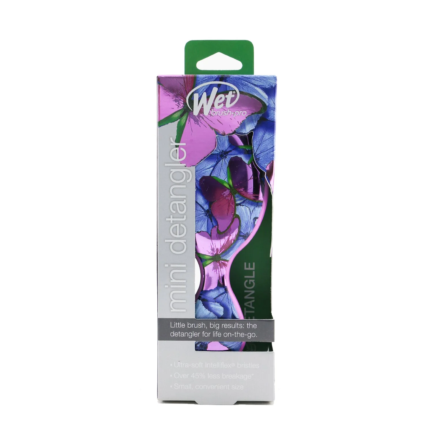 Wet Brush Pro Mini Detangler Metamorphosis - # Mystical Monarch  1pc - Olabens