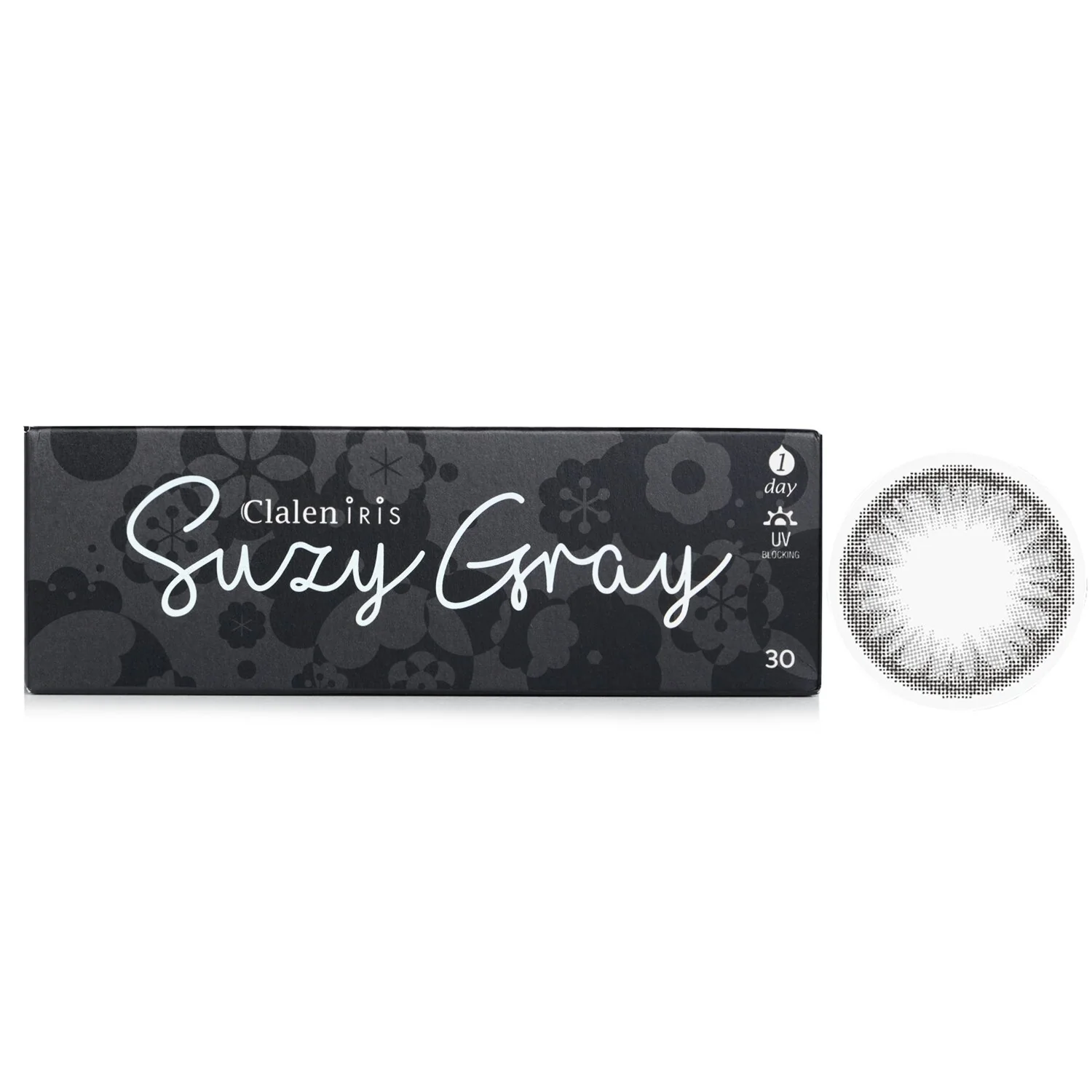 Clalen Iris 1Day Suzy Gray -2.00  5pcs x 1 strip - Olabens
