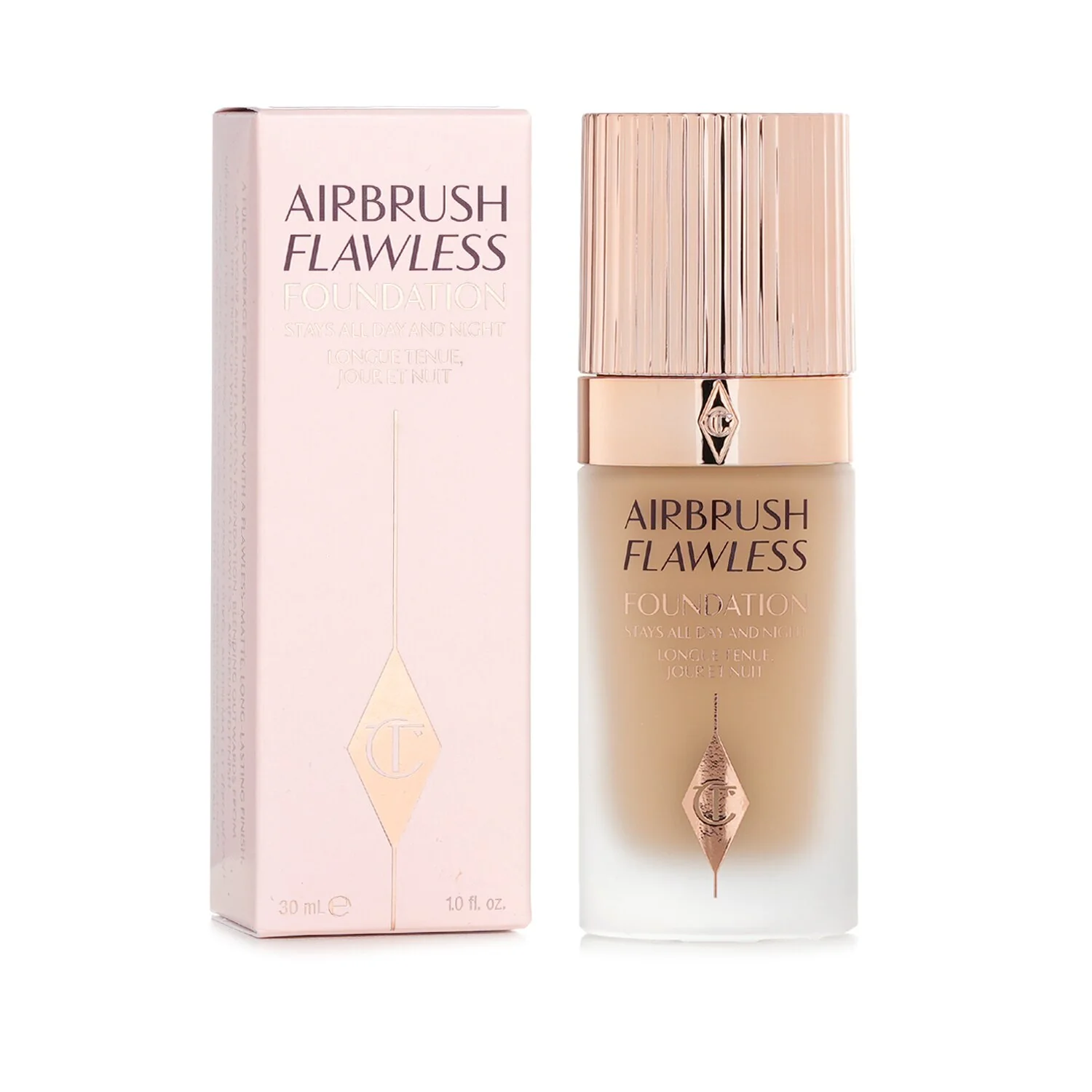 Charlotte Tilbury Airbrush Flawless Foundation - # 6 Neutral  30ml/1oz - Olabens