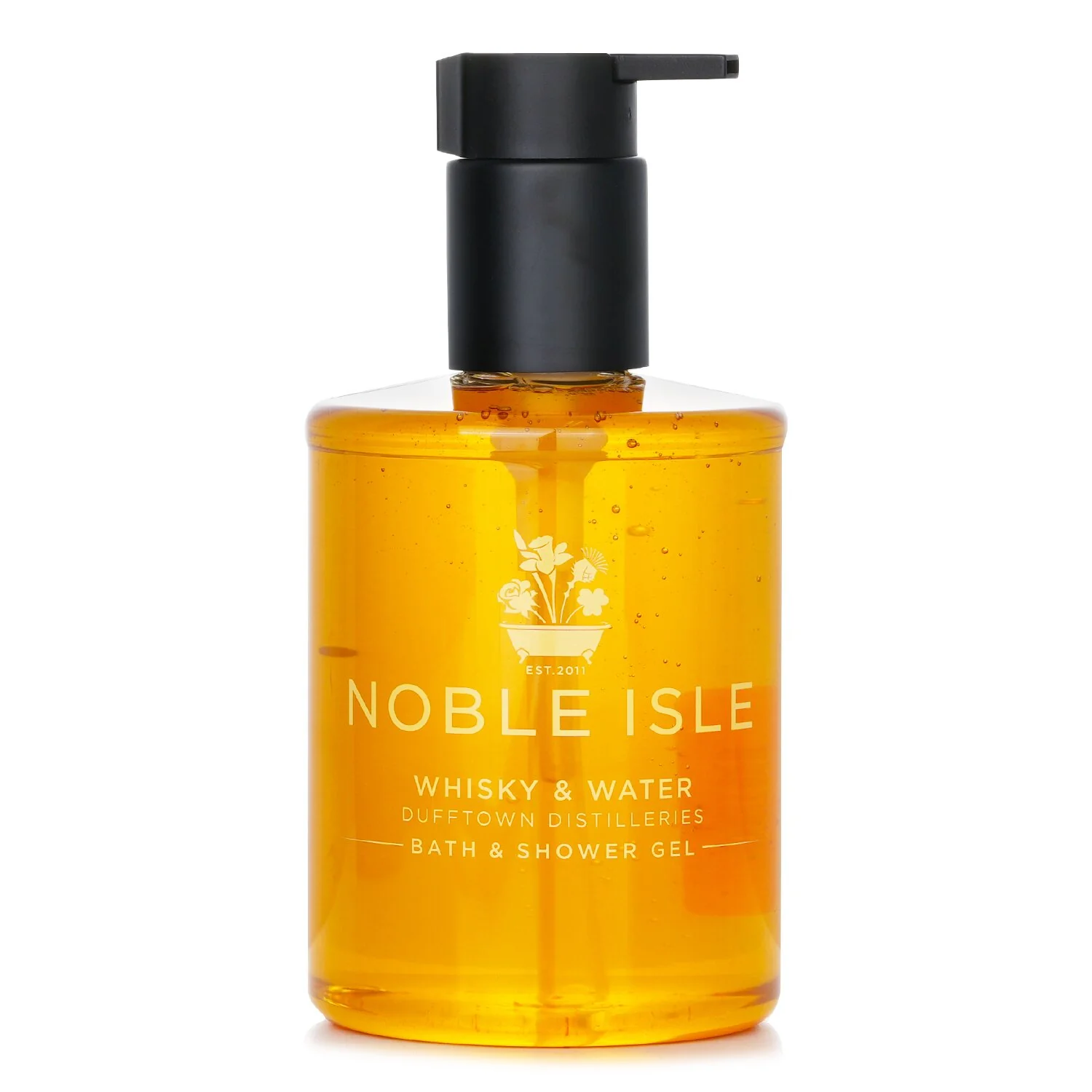 Noble Isle Whisky & Water Bath & Shower Gel  250ml/8.45oz - Olabens
