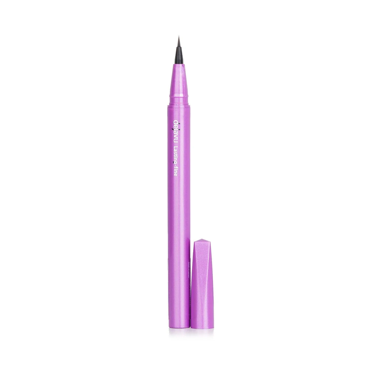 Dejavu Lasting Fine E Short Brush Liquid Eyeliner - #1 Deep Black  0.52ml - Olabens