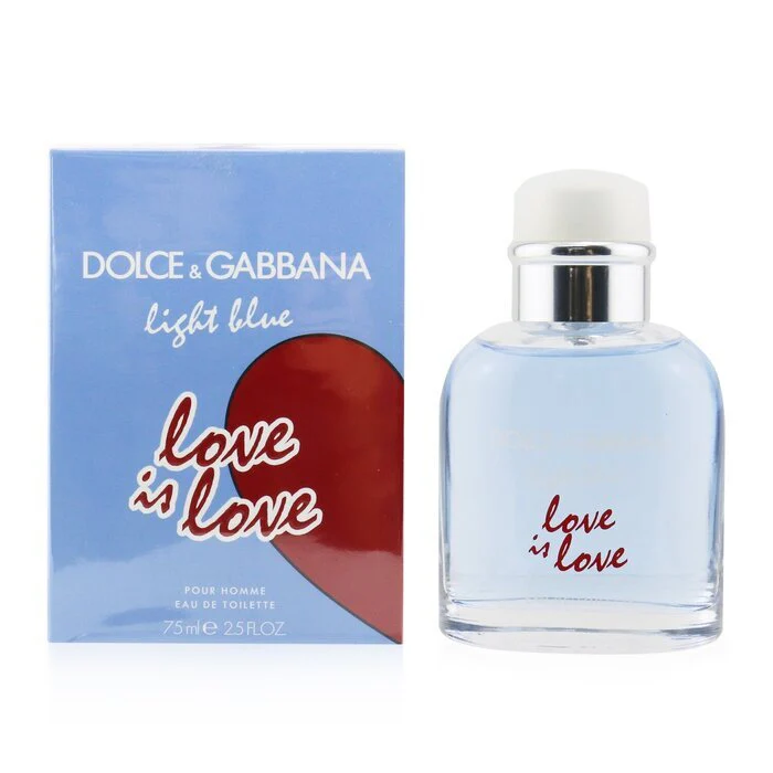 Dolce & Gabbana Light Blue Love Is Love Eau De Toilette Spray 75ml/2.5oz - Olabens