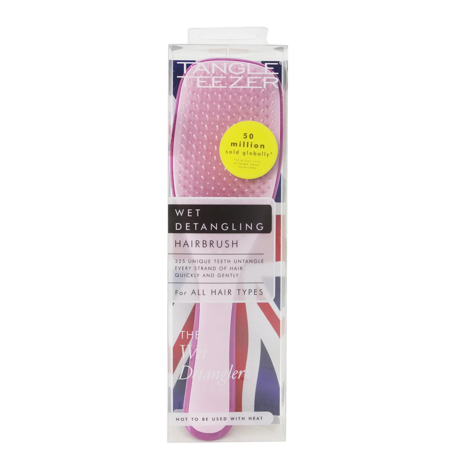 Tangle Teezer The Wet Detangling Hair Brush - # Raspberry Rouge  1pc - Olabens