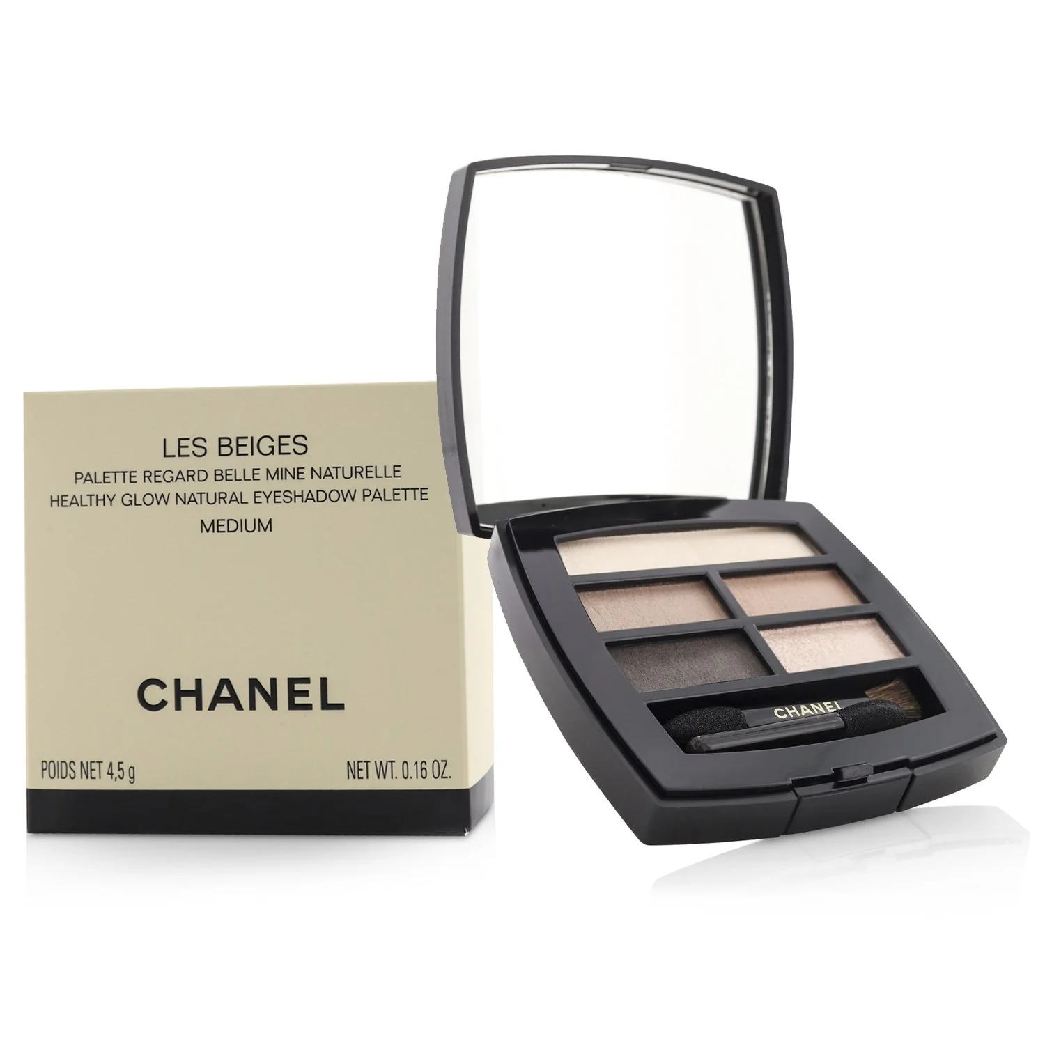 Chanel Les Beiges Healthy Glow Natural Eyeshadow Palette - # Medium  4.5g/0.16oz - Olabens