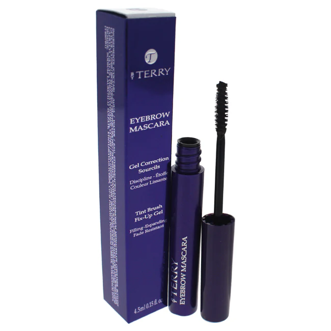 By Terry Eyebrow Mascara Tint Brush Fix-up Gel - # 4 Dark Brown by By Terry for Women - 0.15 oz Eyebrow - Olabens