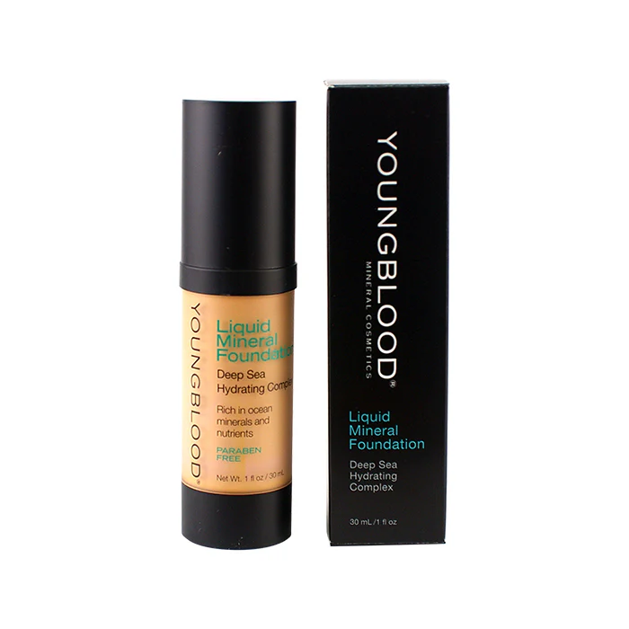 Youngblood Liquid Mineral Foundation - Golden Tan 30ml/1oz - Olabens