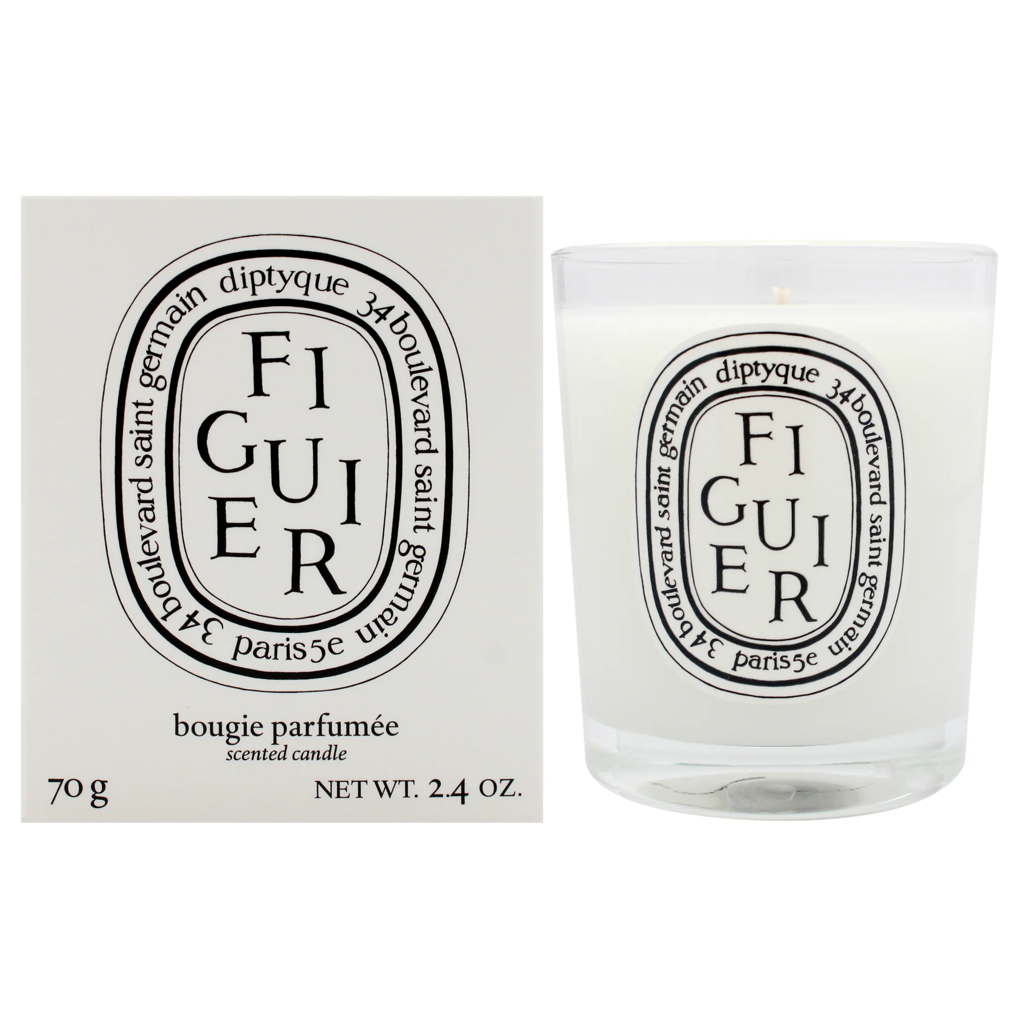 Figuier Scented Candle by Diptyque for Unisex - 2.4 oz Candle - Olabens
