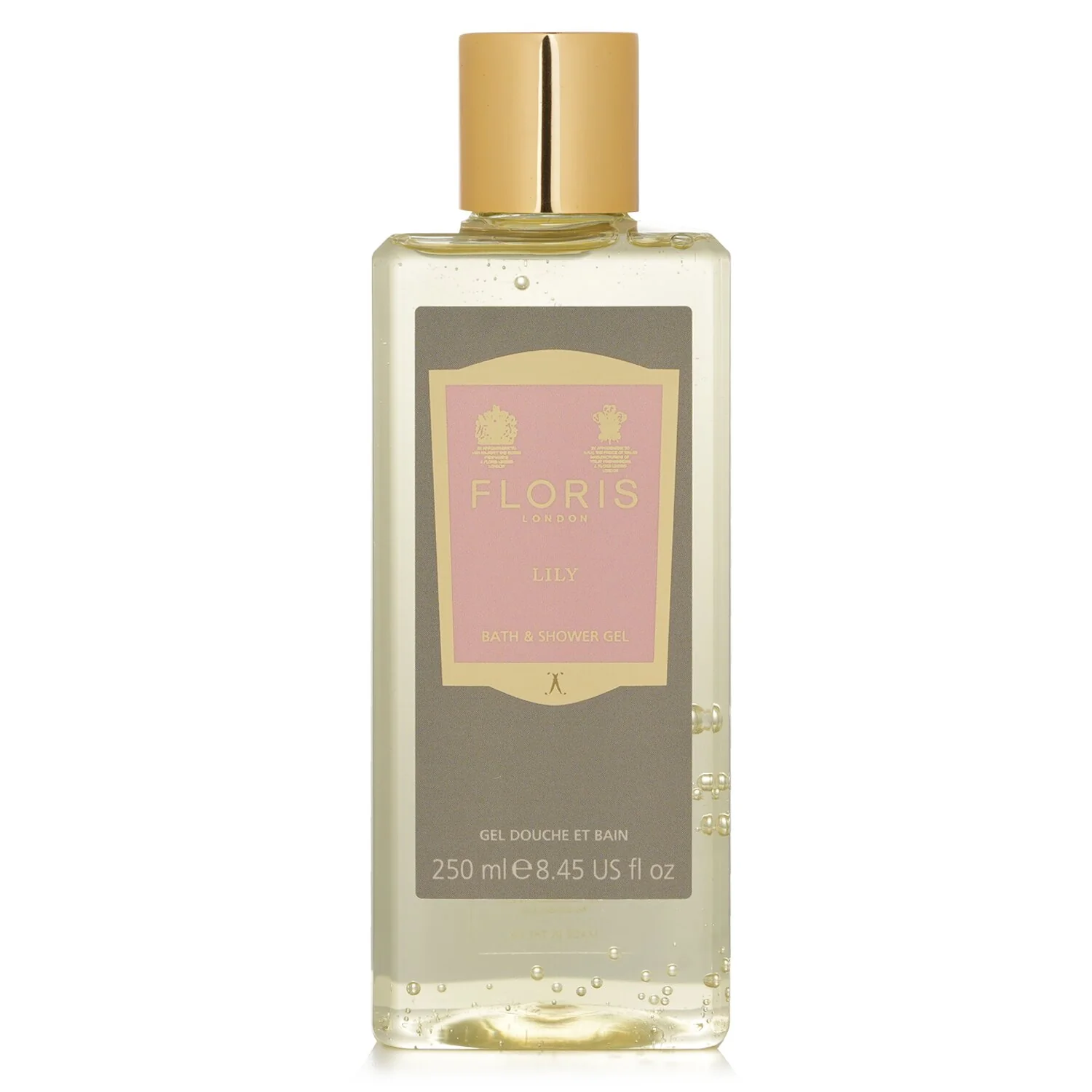 Floris Lily Bath & Shower Gel  250ml/8.45oz - Olabens