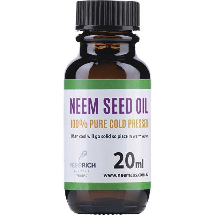 Neem Seed Oil 100% Pure & Cold Pressed 20ml - Olabens